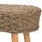 Bali & Pari Denver Modern Bohemian Natural Seagrass and Acacia Wood Accent Bench 243-13533-ZORO - alternate 2